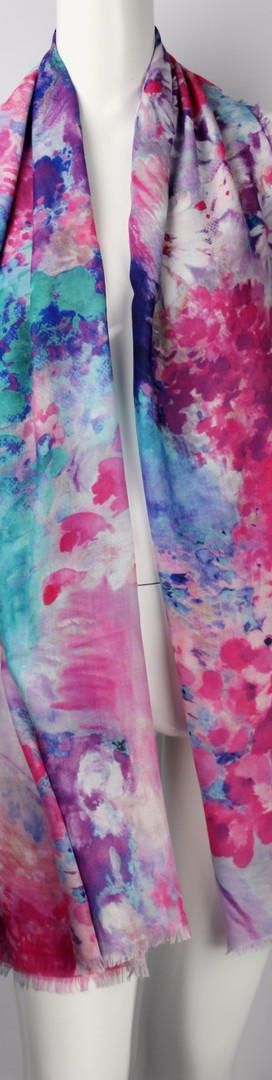 Alice & Lily printed scarf pink Style: SC/4452/Ltd. Ed. image 0